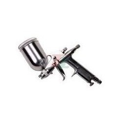 PISTOLET LAKIERNICZY Z GÓRNYM ZBIORNIKIEM MINI F-2  SILVER 