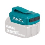 MAKITA ADAPTER ŁADUJĄCY Z WYJŚCIEM USBx2 DEAADP05 