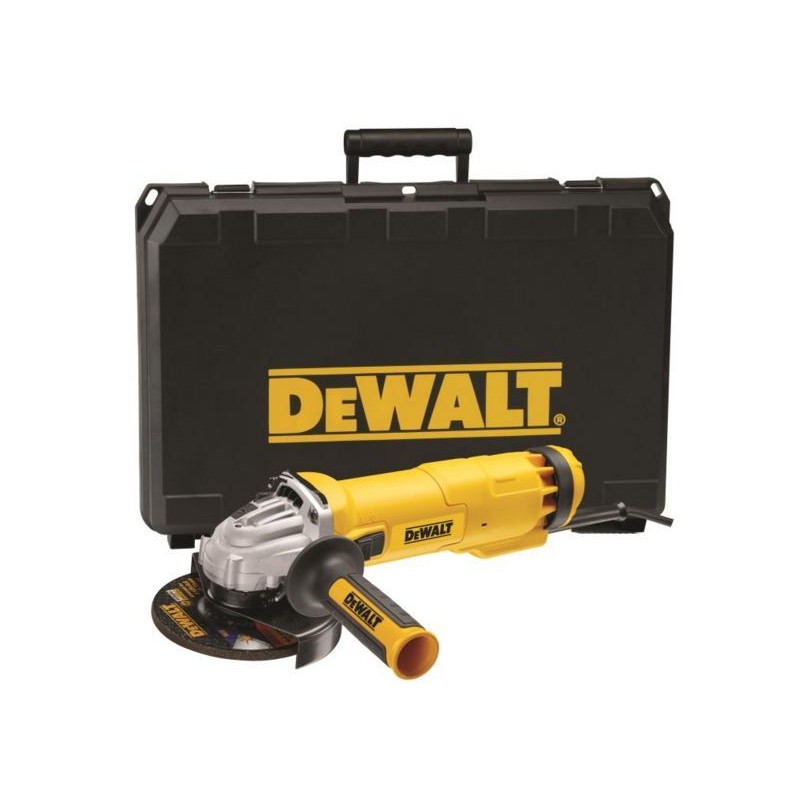 DEWALT SZLIFIERKA KĄTOWA 1400W 125mm WALIZKA DWE4237K 