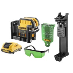 DEWALT LASER LINIOWY 12V DCE0822D1G + 2-PUNKTOWY 1x2,0Ah 