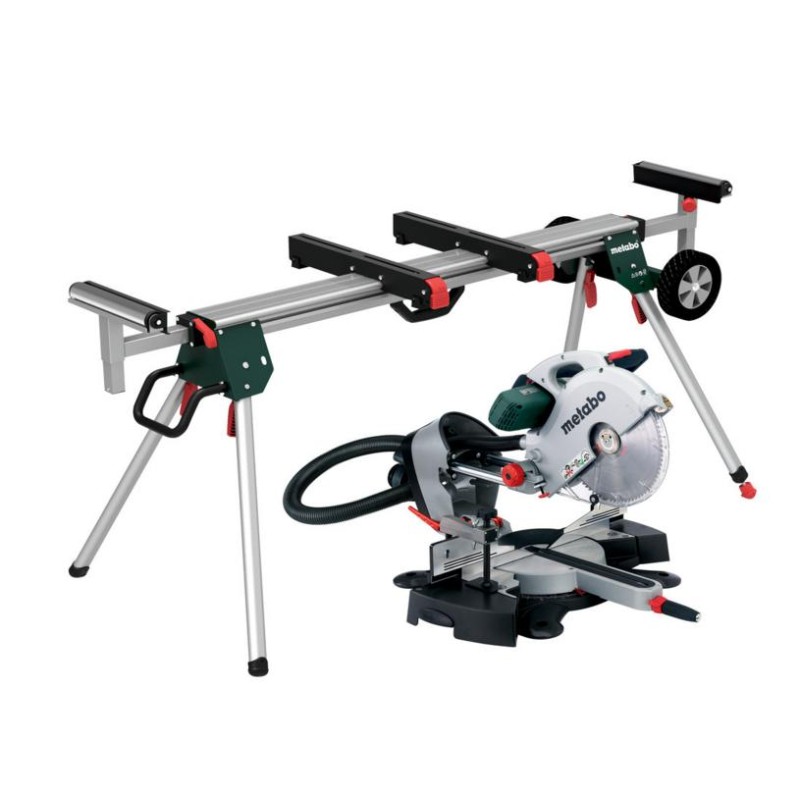 METABO PIŁA UKOŚNICA Z POSUWEM 2200W 315mm, 120x320mm KGS 315 PLUS SET + PODSTAWA KSU 401 