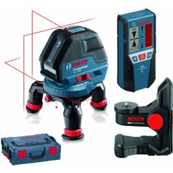 BOSCH LASER KRZYŻOWY GLL 3-50 P +UCHWYT BM 1 +ODBIORNIK LR 2 LB 