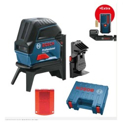 BOSCH LASER KRZYŻOWY GCL 2-50 +UCHWYT RM 1 +ZACISK DK 10 +ODBIORNIK LR 6 WALIZKA 