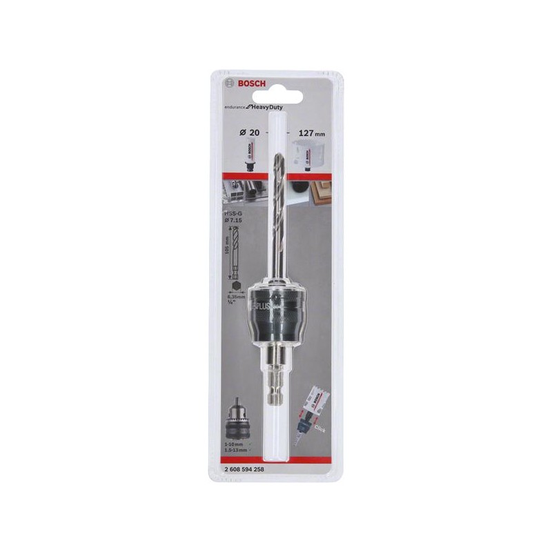 BOSCH UCHWYT DO OTWOR. 8,7mm + PILOT %%% 