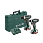 METABO ZESTAW COMBO 2.7.1 12V ZAKRĘTARKA SSD + WKRĘTARKA BS + 2x2,0 