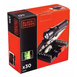 BLACK+DECKER ZESTAW SOS 32szt. Z LATARKĄ I KAMIZELKĄ ODBLASKOWĄ 