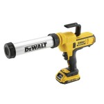 DEWALT WYCISKACZ DO MAS 18V 300-400ml 2500N 1x2,0Ah DCE571D1 