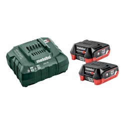 METABO.AKUMULATOR 12V 4,0 LiHD x2 +ŁAD. ASC55 