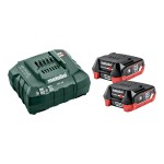 METABO.AKUMULATOR 12V 4,0 LiHD x2 +ŁAD. ASC55 