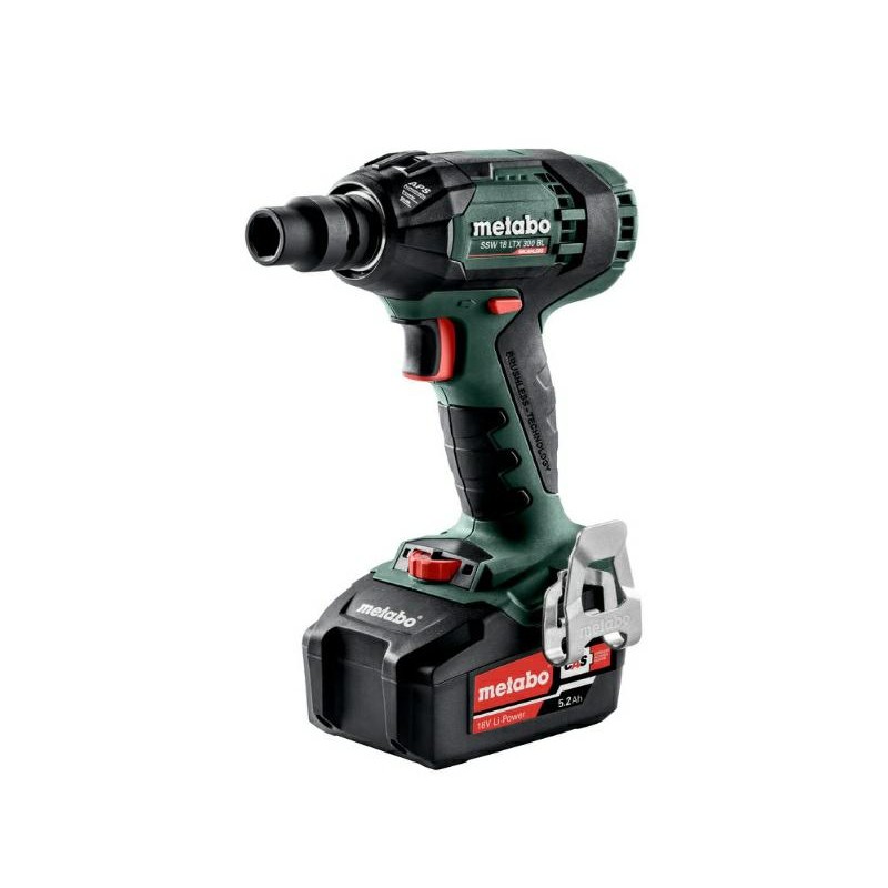 METABO KLUCZ UDAROWY 18V 300Nm 2x5,2Ah LI-ION BEZSZCZOTKOWY SSW 18 LTX 300 BL 