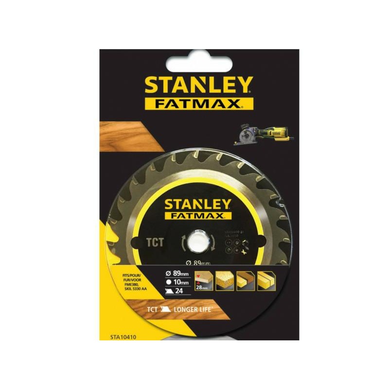 STANLEY PIŁA TARCZOWA TCT DO FM380  89x10,24z 