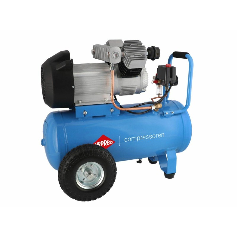 SPRĘŻARKA AIRPRESS DWUTŁKOWA 50L /LM 50-350/ 10 bar 3 KM/2.2 kW 245 l/min 50 l 