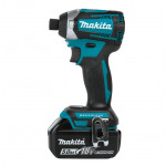 MAKITA ZAKRĘTARKA UDAROWA 18V 175Nm 2x5,0Ah LI-ION 3-BIEGI BLDC WALIZKA MAKPAC DTD154RTJ 