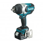 MAKITA KLUCZ UDAROWY 18V 1/2" 1000Nm 2x5,0Ah BEZSZCZOTKOWY MAKPAC DTW1002RTJ 