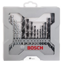 BOSCH WIERTŁO MIX 15szt X-PRO MET/DRE/KA 