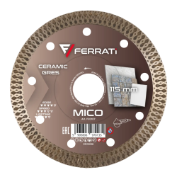 TARCZA DIAMENTOWA CIĄGŁA 115mm MICO FERRATI F20107