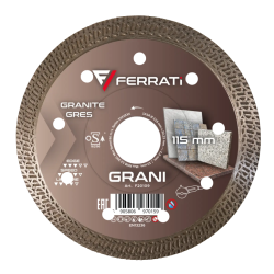 TARCZA DIAMENTOWA CIĄGŁA 115mm GRANI FERRATI F20109