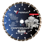 TARCZA DIAMENTOWA SEGMENTOWA 230mm PERFORMANTE FERRATI F20150