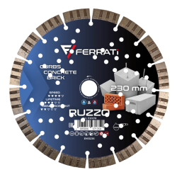 TARCZA DIAMENTOWA SEGMENTOWA 230mm RUZZO FERRATI F20178