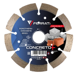 TARCZA DIAMENTOWA SEGMENTOWA 125mm CONCRETO PLUS FERRATI F20169