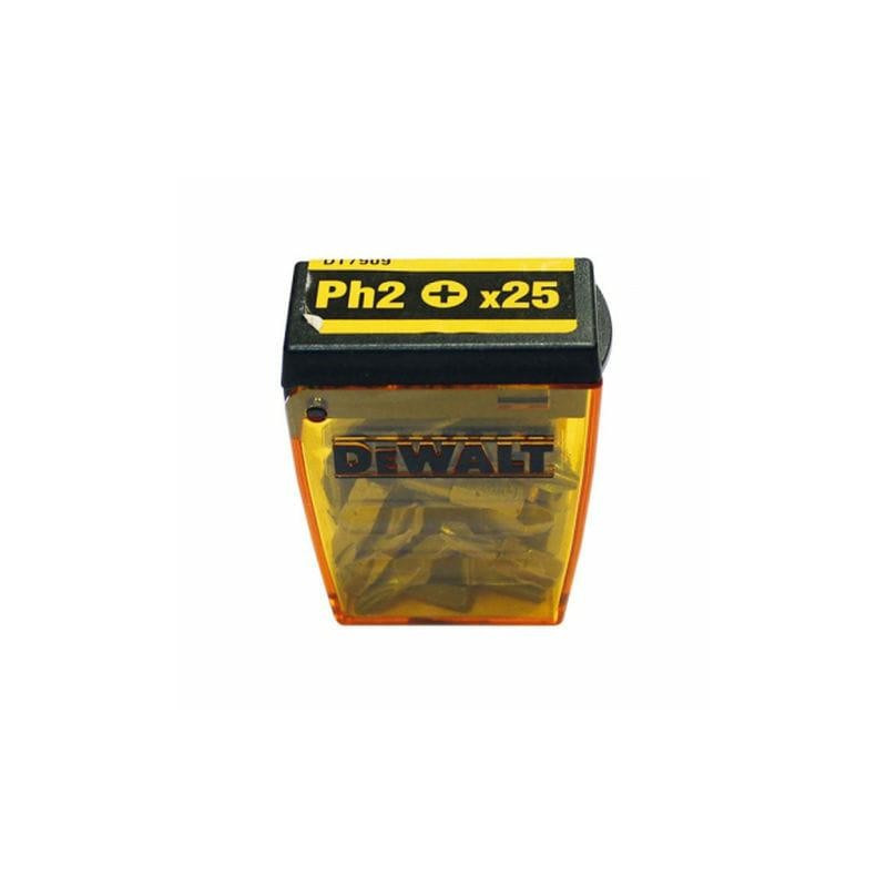 KOŃCÓWKI WKRĘTARKI PH2 /25SZT/ DEWALT DT71522