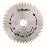 Tarcza 58/10 mm super-cut Proxxon