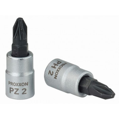 Nasadka z końcówką wkrętaka PH 3 - 1/4 cala PROXXON - 33 mm